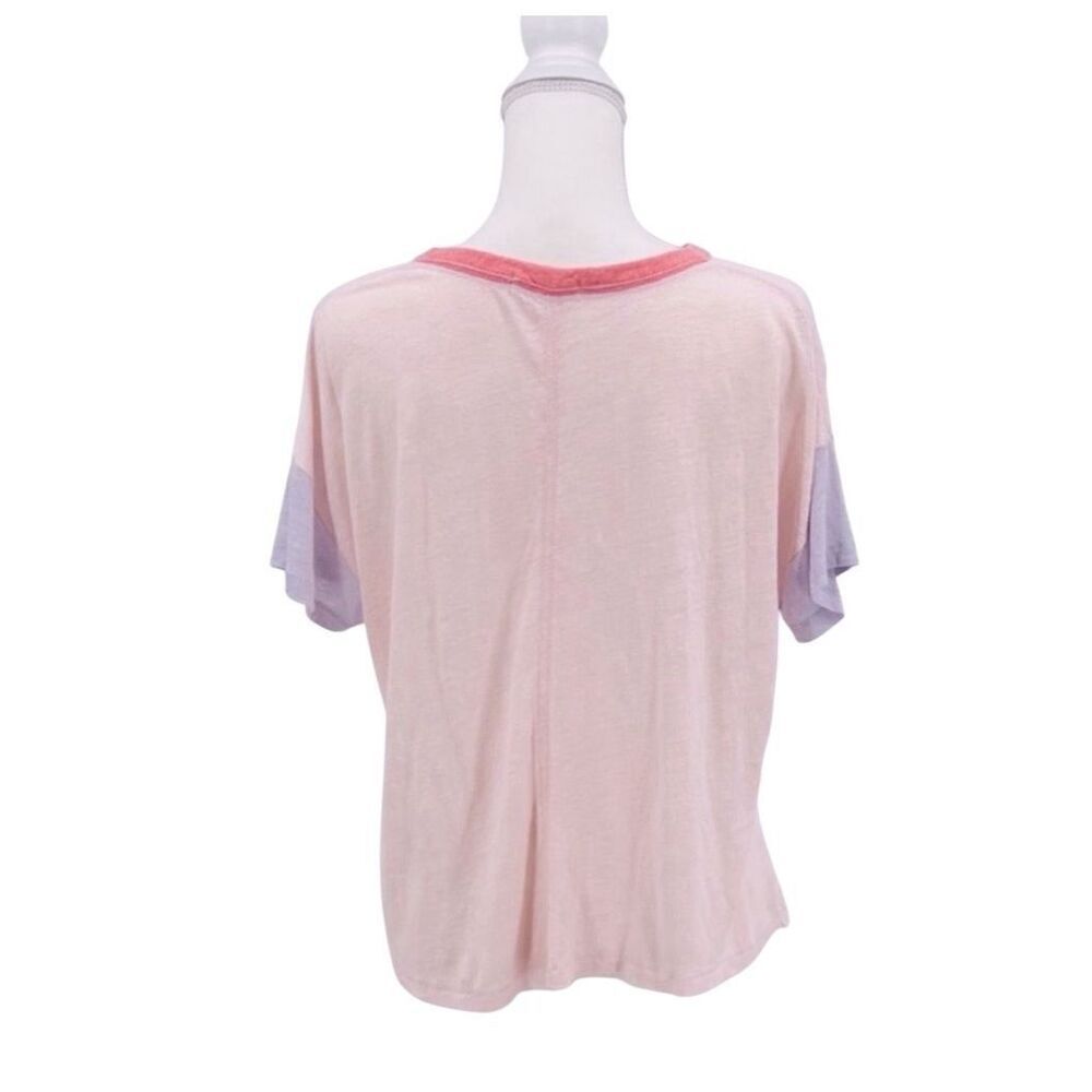Rag & Bone Tops Tee 100% Linen View 3